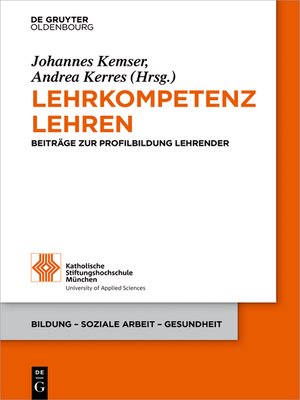 cover image of Lehrkompetenz lehren